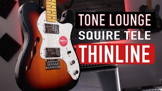 Video thumbnail for Squier Classic Vibe 70s Thinline Telecaster Tone Lounge Demo by Yandas Music
