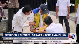 Download lagu Presiden Jokowi Sarapan Pagi Bersama Menteri di IKN mp3 Download lagu Presiden Jokowi Sarapan Pagi Bersama Menteri di IKN mp3