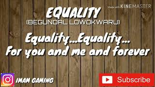 BEGUNDAL LOWOKWARU EQUALITY IMAM GAMING...