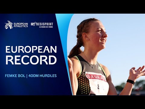 EUROPEAN RECORD! 🔥 50.95 for Femke Bol in La-Chaux-de-Fonds!