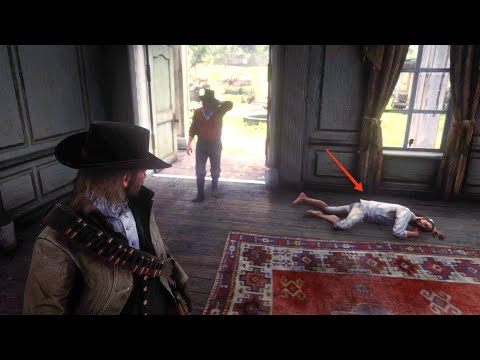 This is What Happens To Kieran If You Follow Him After Jack's Party - Red Dead Redemption 2