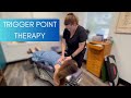EXTREMELY Gentle Adjustment Using TRIGGER POINT Therapy On Rhizotomy Patient