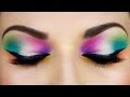 Super Colorful Arab Makeup المكياج العربي 