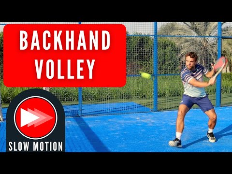 Backhand Volley - Padel Technical Breakdown