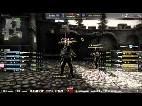 GAMEKIT.COM Counter Pit League Season 2 -IMMUNITY vs.Exile5 - Game One
