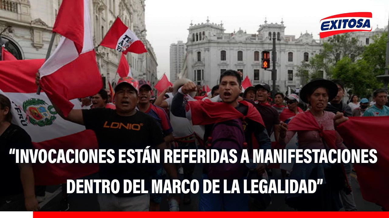 🔴🔵 Vocero de JP sobre marchas: “Esperemos que el Estado no cometa mismas actitudes de Dina Boluarte”