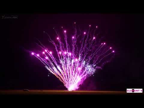 SCZF91 - 100s 30mm Purple Star w Green Strobe Mines Z fan (4k video)