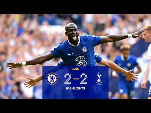 Chelsea 2-2 Tottenham Hotspur | First goal for Koulibaly as late drama ends in a draw | Highlights