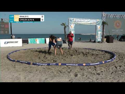 BRONZE Women's BW - +70 kg: E. RINALDI (ITA) v. B. CIVELEK ALTU (TUR)