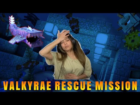 [All POV] Valkyrae Rescue Mission with hJune, 39daph, Celine and more - OTV SMP - Minecraft Server