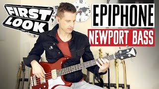 Video thumbnail for Epiphone Newport Bass Demo | First Look by Premier Guitar