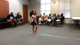 Aja Wooldridge - Actor Audition for the Show Poetry and life TV video