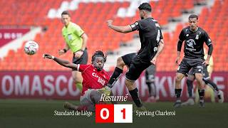 Résumé | Standard 0-1 Sporting Charleroi
