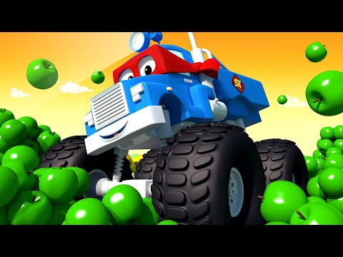 The SPRING Truck - Carl the Super Truck in Car City | Children Cartoons