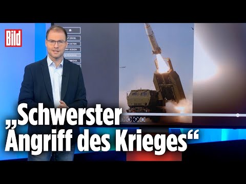 US-Superwaffe löscht russische Basis aus | BILD-Lagezentrum