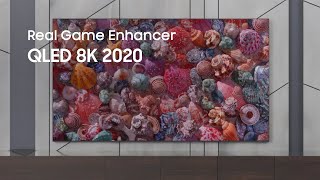 Samsung Real Game Enhancer | QLED8K 2020 anuncio