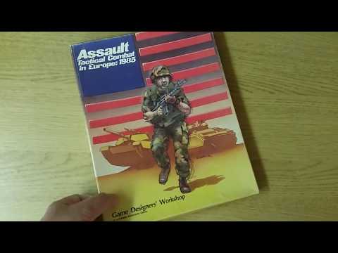  Assault by GDW Box Reopening with Component Review and Game Discussion