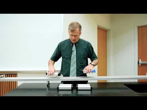 Collisions Demo: Two Carts