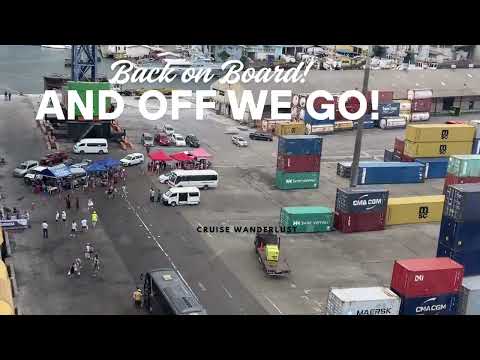 Thumbnail for BACK ON BOARD AND OFF TO GO!!: #cruiseexperiences