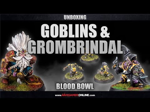 Blood Bowl Goblins & Grombrindal Unboxing