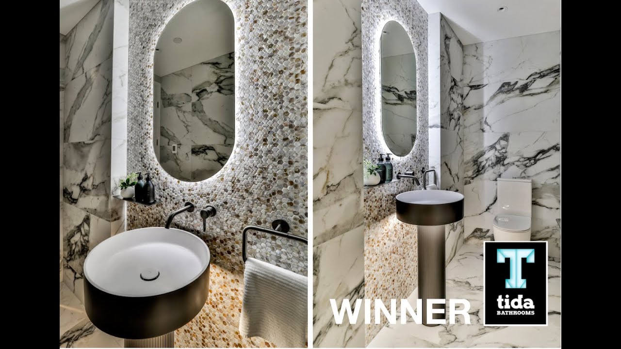 Dunlop Design wins 2023 TIDA New Zealand Powder Room of the Year