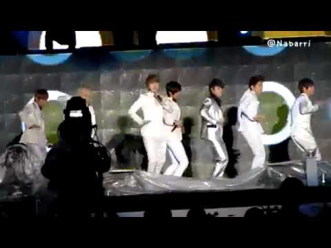 111015 Super Junior - Superman + A-CHA LIVE @ 2011 Asia Song Festival