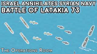 Latakia - The Israeli Navy Annihilates the Syrian Navy, 1973 - Animated