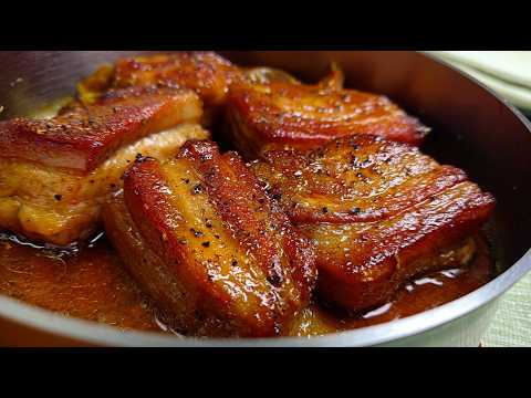 The Most Delicious Braised Roast Pork Belly I’ve Ever Made | Simple, Incredibly Tender & Tasty