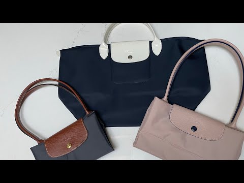 Longchamp Le Pliage Original e Club Totes tamanhos pequeno, médio e grande #longchamp #lepliage