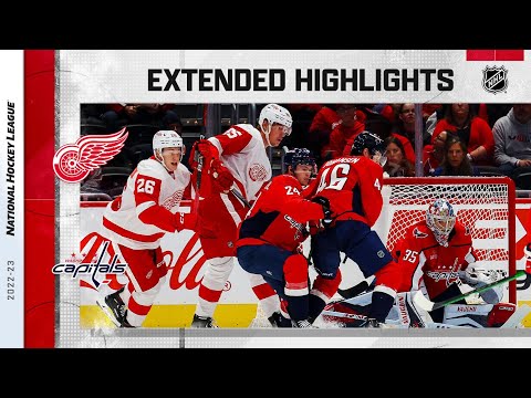Detroit Red Wings vs Washington Capitals preseason game, Oct 5, 2022 HIGHLIGHTS