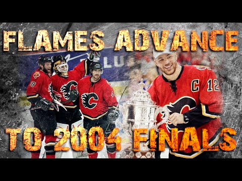 Calgary Flames advance to the 2004 Finals, Game 6 vs San Jose