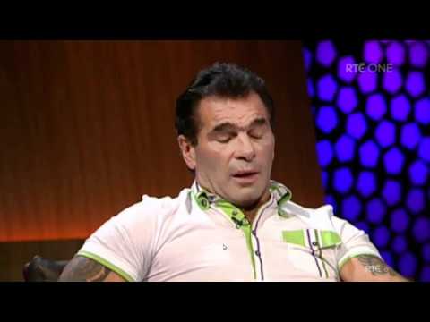 Irish Traveller Paddy talks about eating his son on late late show