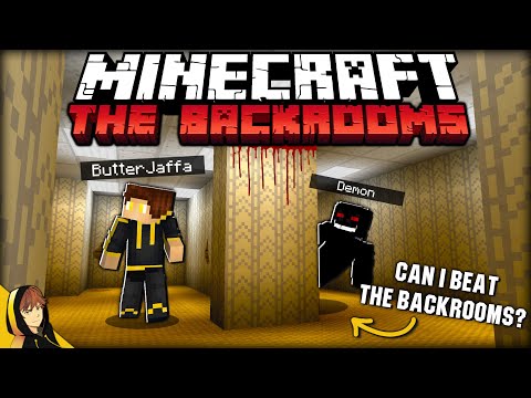 ButterJaffa - BEATING MINECRAFT WITH THE SCARIEST MOD!! | The Backrooms - Minecraft [1.16.5 Fabric Mod]