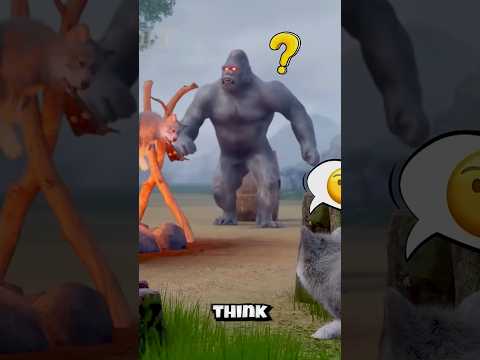 Monkey King vs Wolf Pups!