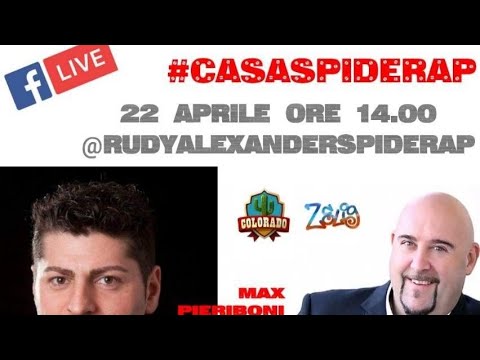Casa Spiderap: Max Pieriboni, amico e comico di zelig e Colorado