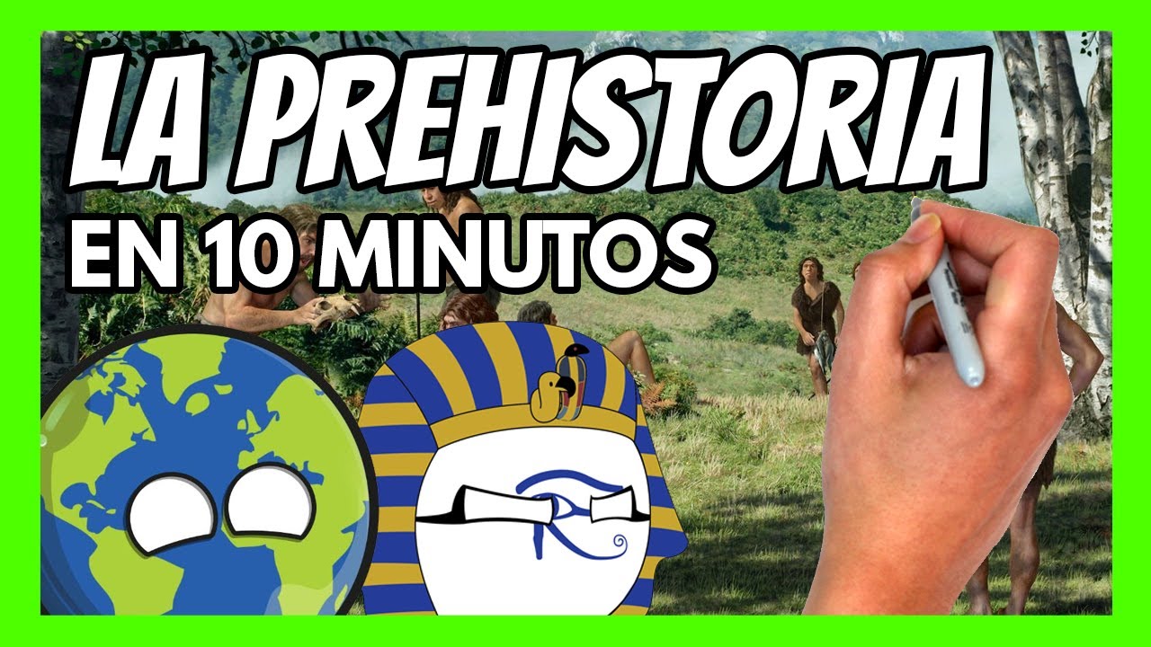 ✅ La PREHISTORIA en 10 minutos | Resumen fácil y divertido