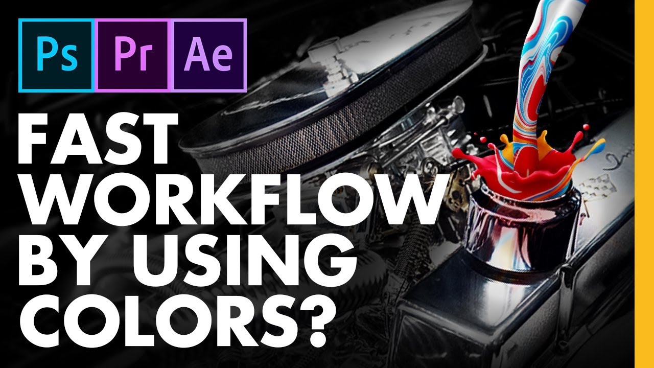 Speed up your Workflow with Colors in 4 minutes | Adobe Creative Cloud Labels