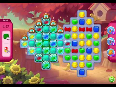 HomeScapes Level 2095 no boosters (17 moves)