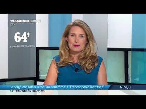 Le belgo-congolais Témé Tan enflamme la "Francophonie métissée"