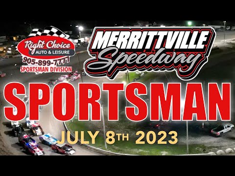 🏁 Merrittville Speedway 7/08/23  SPORTSMAN - 25 LAP FEATURE RACE