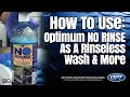 How to use Optimum ONR as a Rinseless Wash - Redeye Hellcat Charger