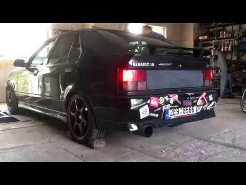 Renault 19 16V dyno test