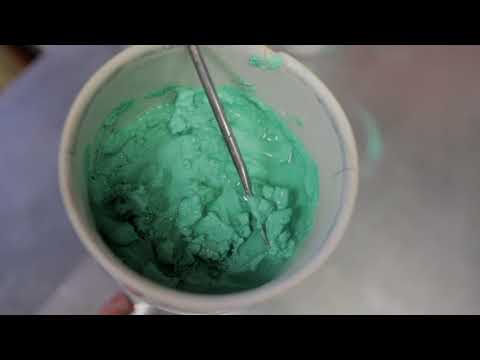 , title : 'Green Verditer | Making a Synthetic Malachite Pigment'