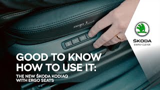 The new ŠKODA KODIAQ: Using Ergo Seats Trailer