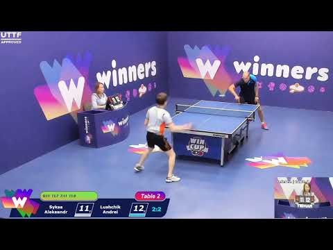 WINners CUP table 2  05.10 Syksa Aleksandr - Lushchik Andrei 13:30
