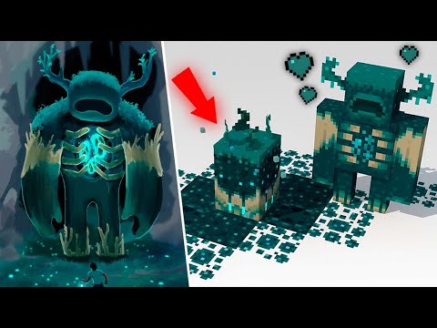 MINECRAFT 1.18 - EVERYTHING ABOUT WARDEN, THE NEW MONSTER IN THE UPDATE!