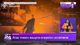 Ucraina, sub atacuri masive: la Odesa, 300.000 de persoane au rămas fără curent şi apă
