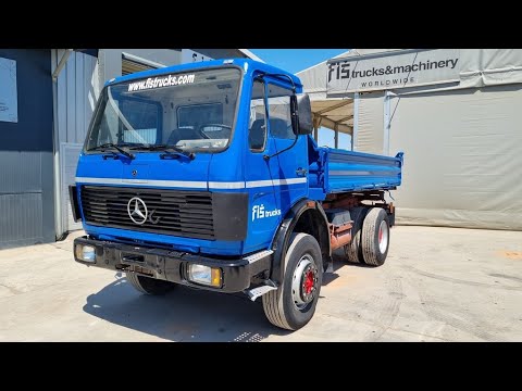 MERCEDES BENZ 1619 (1419) 4x4 Meiller tipper - FIŠ TRUCKS SLOVENIA