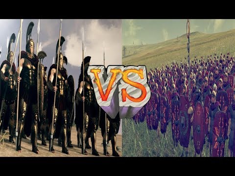 Total War Rome II   Royal Spartans vs Praetorian Guard