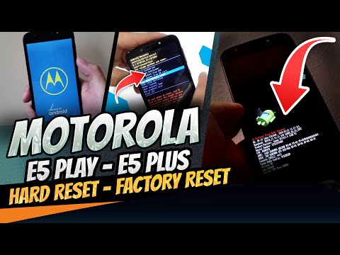How to Hard Reset Motorola E5 Play | E5 Plus | Hard Reset / Factory Reset/Pattern unlock | 2025